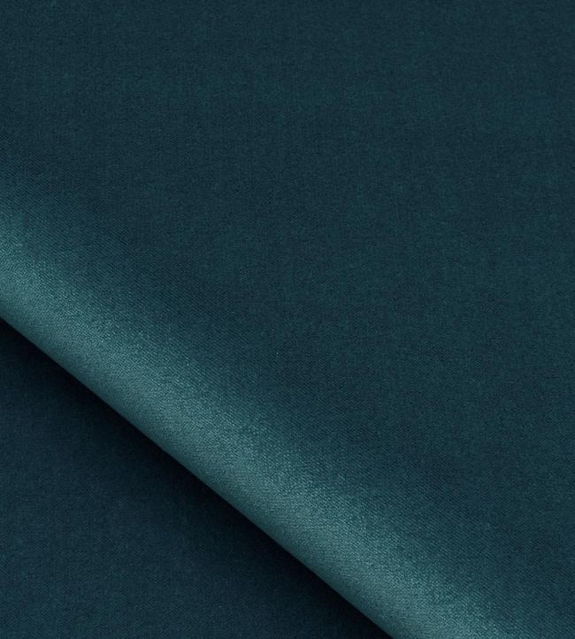 Velours Elio Fabric by Nobilis Dark Teal