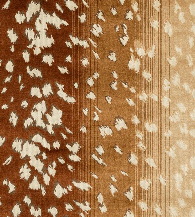 Velours Faon Fabric by Nobilis Caramel
