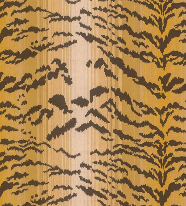 Velours Tiger Fabric by Nobilis Cumin