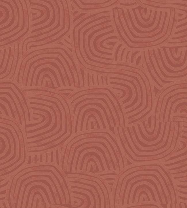 Venation Wallpaper by Ohpopsi Rust