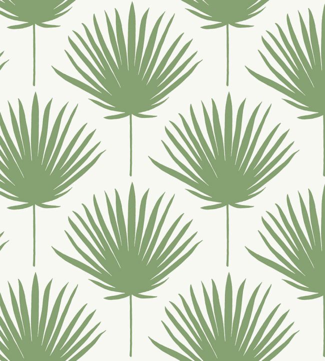 Vibrant Palm Wallpaper by Today Interiors Moss