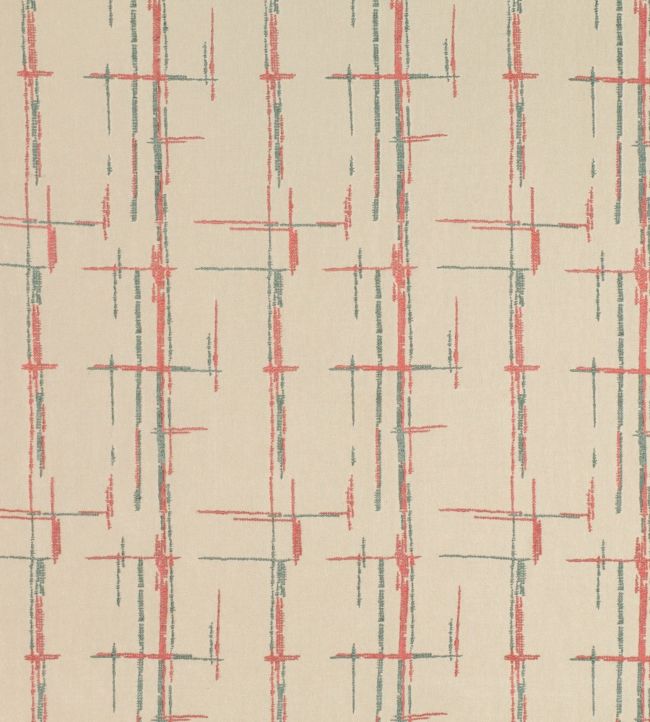 Acro Embroidery Fabric by Villa Nova Hibiscus