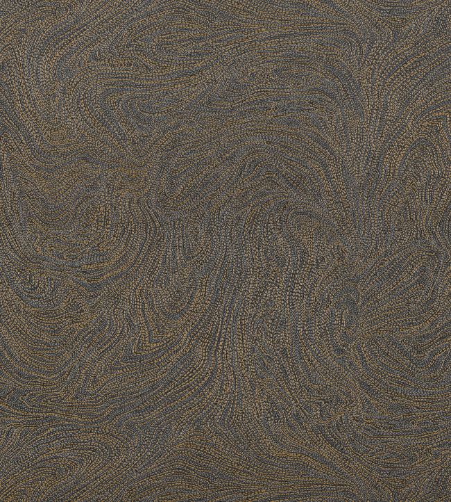 Voie Lactee Wallpaper by Casamance Noir / Dore
