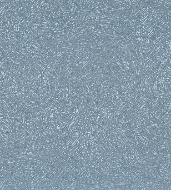 Voie Lactee Wallpaper by Casamance Pierre Bleue / Dore