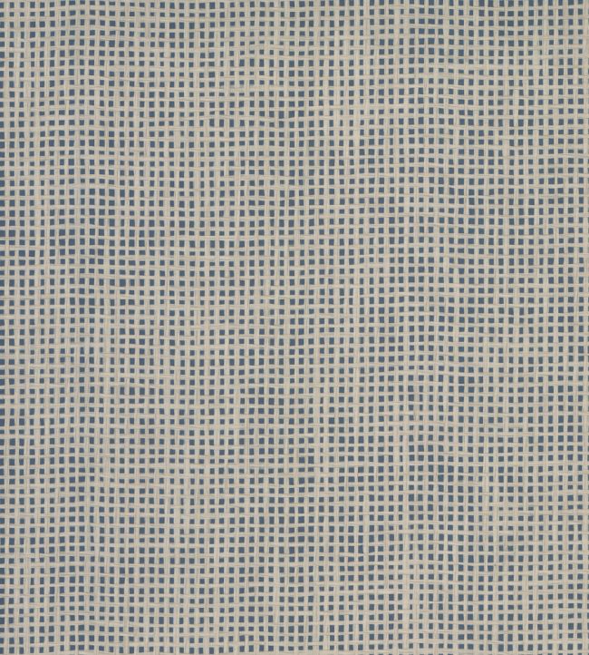 Waffle Weave Wallpaper by Arte Navy Beige