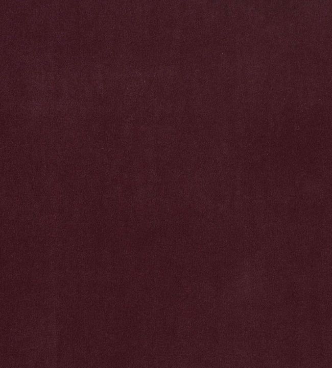 Plush Velvet FR Fabric by Warwick Brinjal
