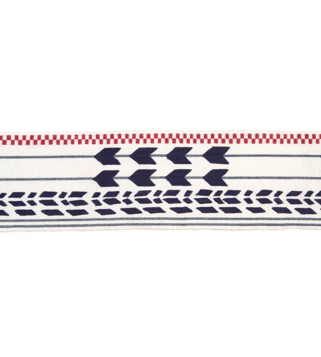 Wayfarer Border Trimming by Christopher Farr Cloth Dark Indigo