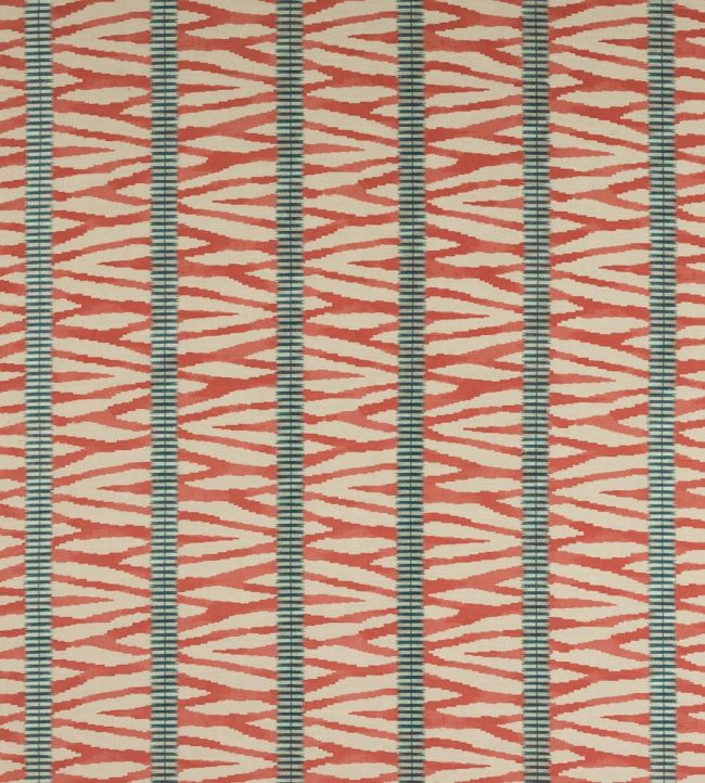 Wilder Fabric by Jane Churchill Red