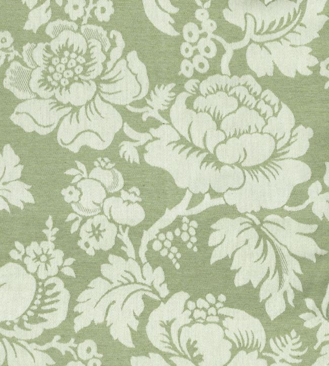 Wildflower Fabric by Ian Mankin Sage