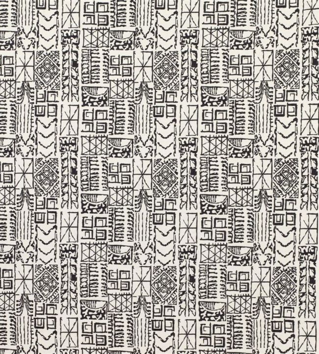 Galletta Fabric by William Yeoward Charcoal