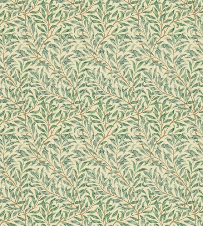 Willow Bough Minor Wallpaper by Morris & Co Privet
