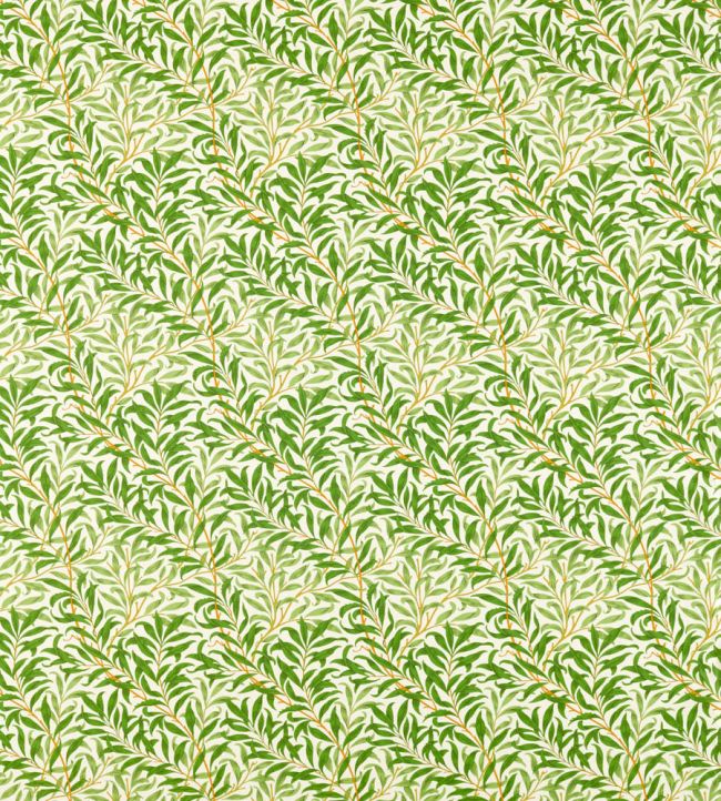 Willow Bough Fabric by Morris & Co Leaf Green