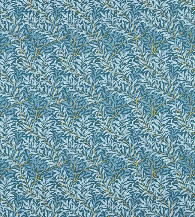Willow Boughs Fabric by Clarke & Clarke Denim