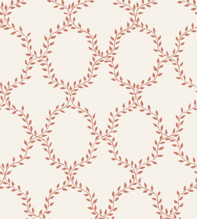 Wilma Wallpaper by Sandberg Red