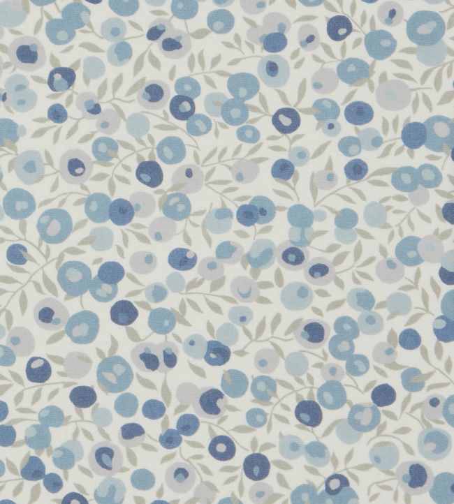 Wiltshire Blossom Fabric by Liberty Flax Flower