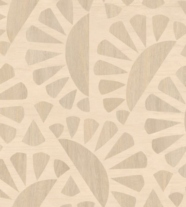 Woodblock Beetle Flora Wallpaper by Moooi Birch