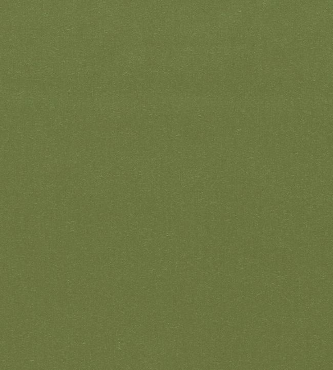 Wool Satin Fabric by Zoffany Olive