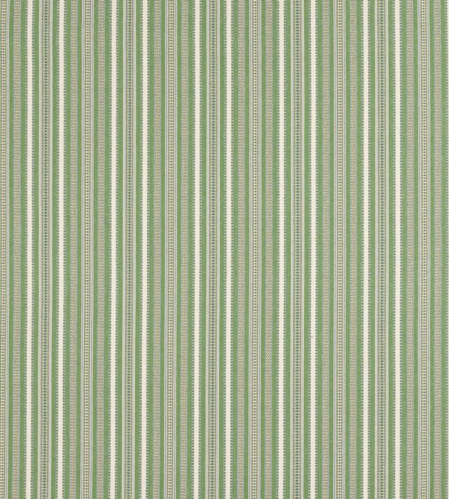 Yarra Stripe Fabric by Jane Churchill Green