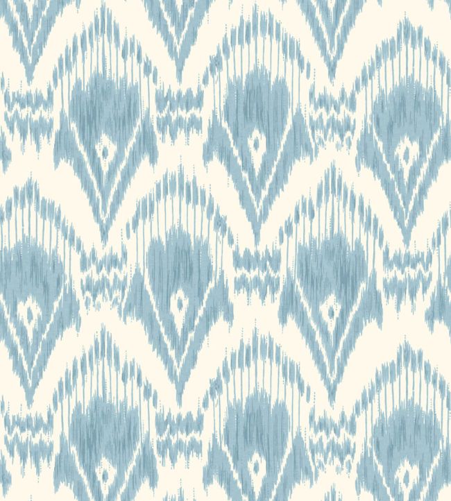 Zaraband Wallpaper by GP & J Baker Soft Blue