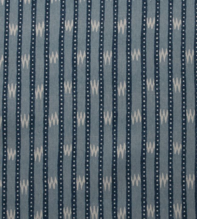 Zig Zag Fabric by Titley and Marr Denim & Aqua
