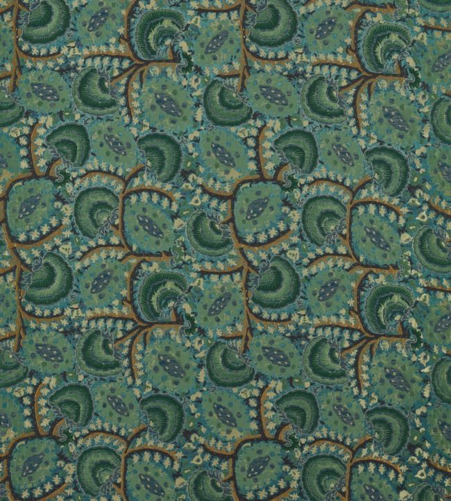 Suzani Archive Weave Fabric by Zoffany Serpentine