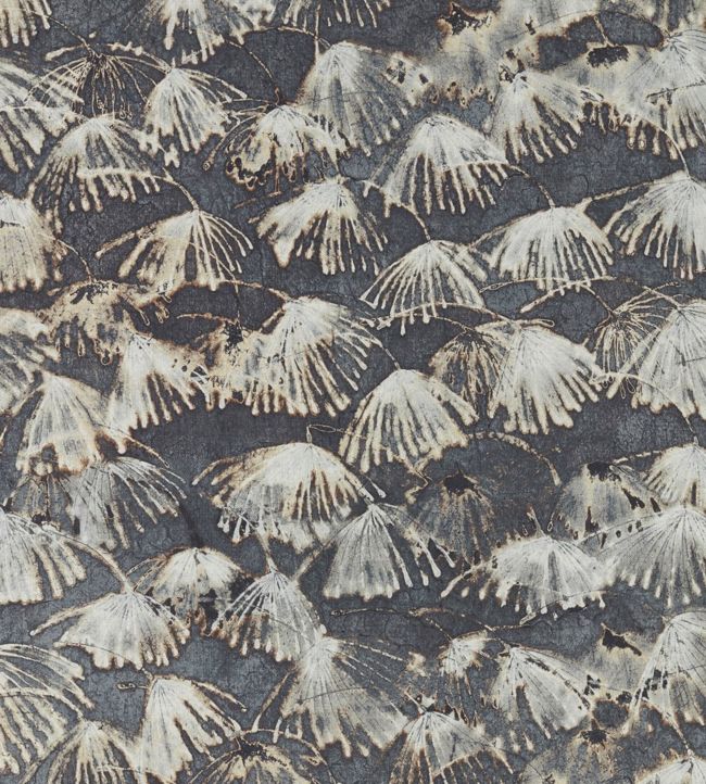 Iliad Fabric by Zoffany in Blue Stone Jane Clayton