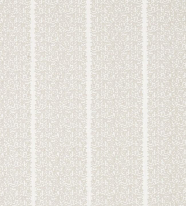 Odell Fabric by Zoffany White Opal