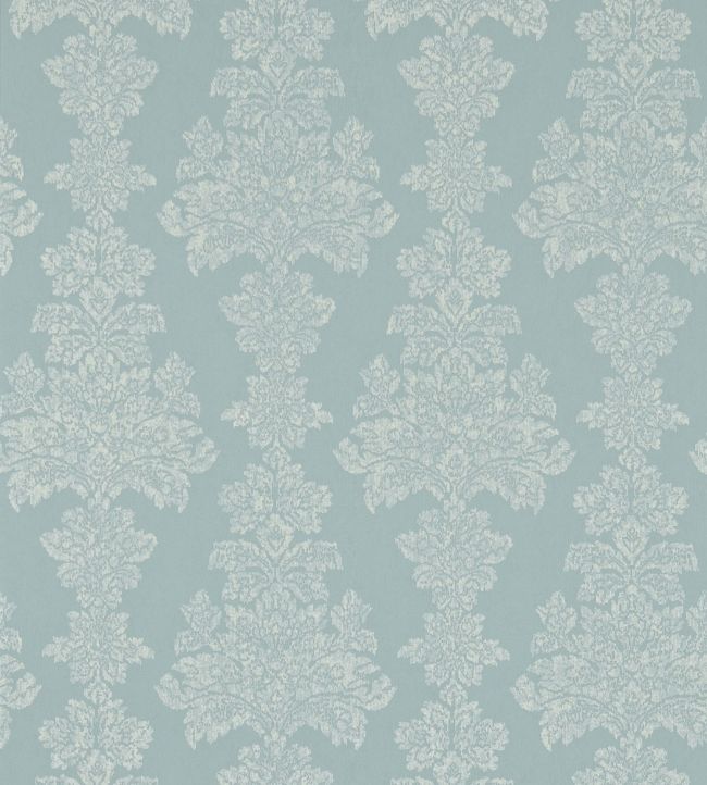 Katarina Wallpaper by Zoffany in Aqua Jane Clayton