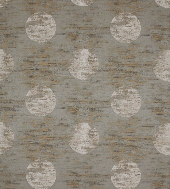 Moon Silk Fabric by Zoffany in Silver Jane Clayton