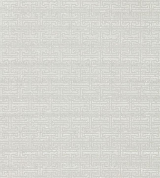 Ormonde Key Wallpaper by Zoffany Silver