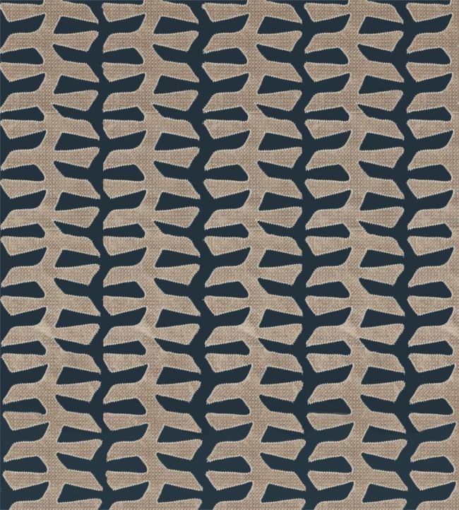 Verdi Applique Fabric by Zoffany Gargoyle