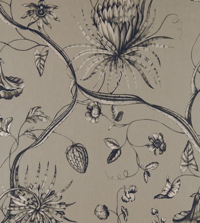 Phaedra Fabric by Zoffany in Antique Bronze Jane Clayton