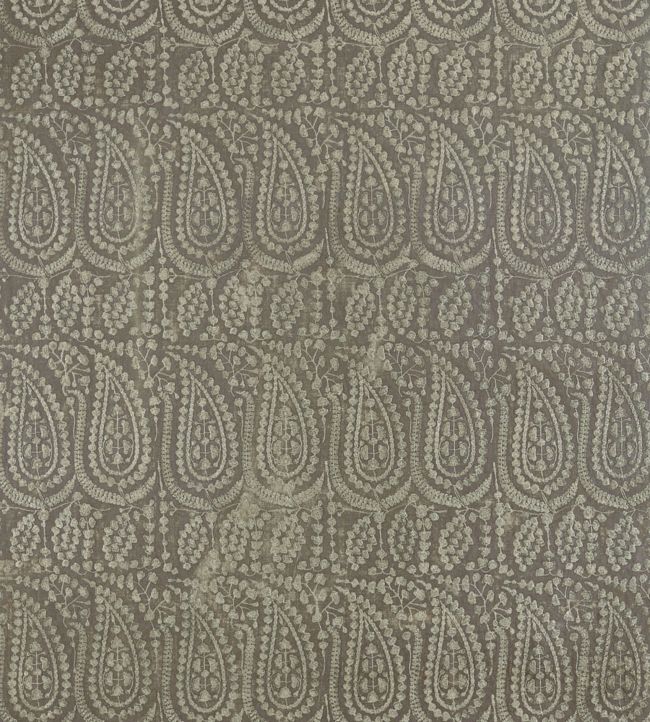 Folies Fabric by Zoffany Logwood Grey