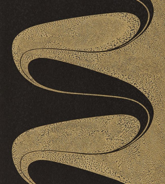 Darcy Wallpaper by Zoffany in Vine Black Jane Clayton