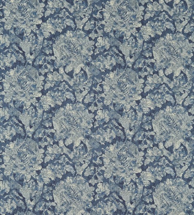 Carrera Fabric by Zoffany in Indigo Jane Clayton