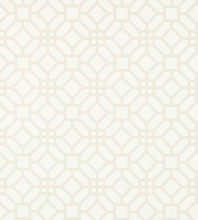 Veranda Trellis Wallpaper by Zoffany in Linen Jane Clayton
