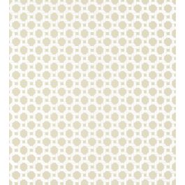 Charter Wallpaper in Beige by Thibaut | Jane Clayton