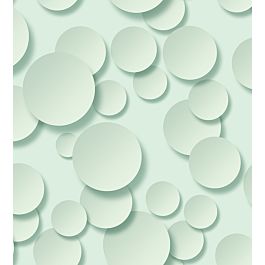Floating Circles Wallpaper by Today Interiors in 04 | Jane Clayton