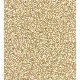 Willow Wallpaper in Beige Camel by Casadeco | Jane Clayton