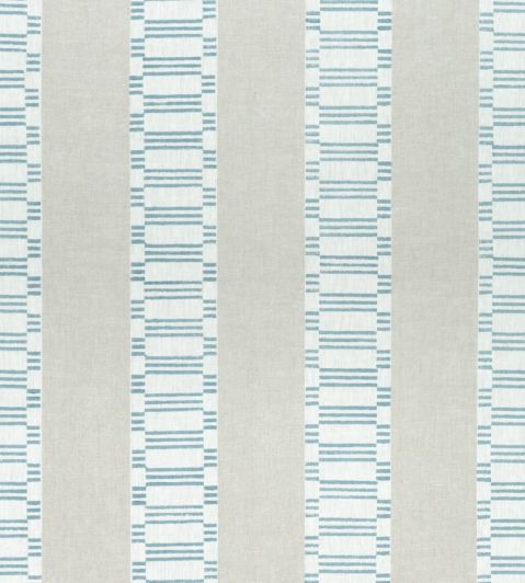 Japonic Stripe Fabric by Anna French Robin's Egg