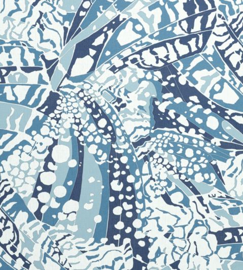 Puccini Fabric by Anna French Navy