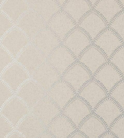 Burmese Wallpaper by Anna French Metallic/Taupe