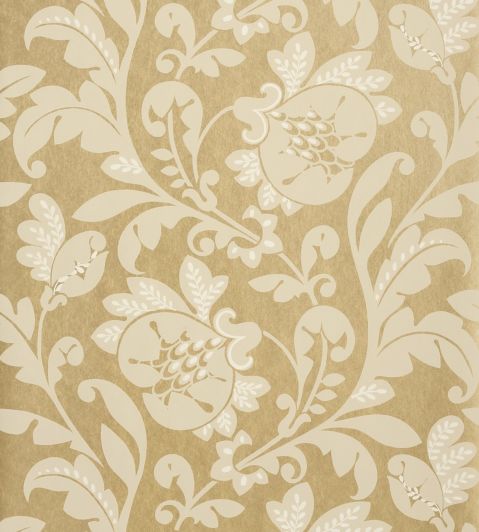 Livorette Wallpaper by Anna French in Metallic Gold | Jane Clayton Livorette Wallpaper by Anna French in Metallic Gold | Jane Clayton