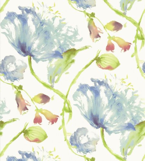 Tuileries Wallpaper by Anna French Aqua