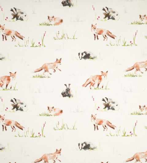 Fox Fabric by Ashley Wilde Multi