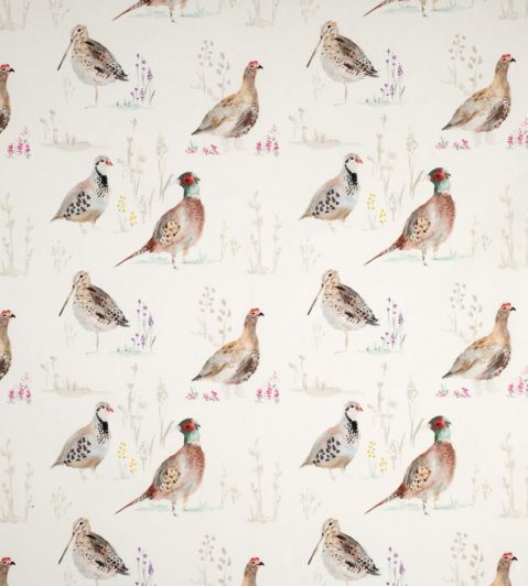 Gamebird Fabric by Ashley Wilde Multi