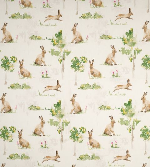 Hare Fabric by Ashley Wilde Multi