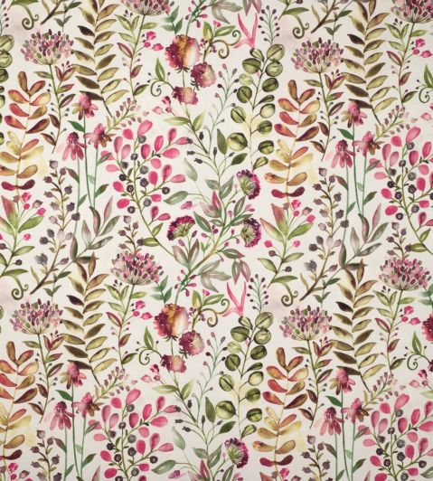Whitwell Fabric by Ashley Wilde Magenta