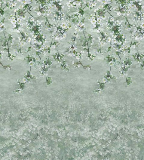 Assam Blossom Wallpaper by Designers Guild Sage