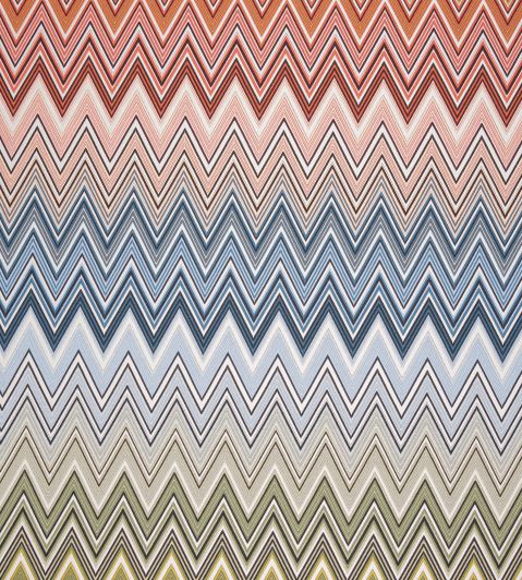 Birmingham Fabric by MISSONI Home Collection Fuxia Multicolor